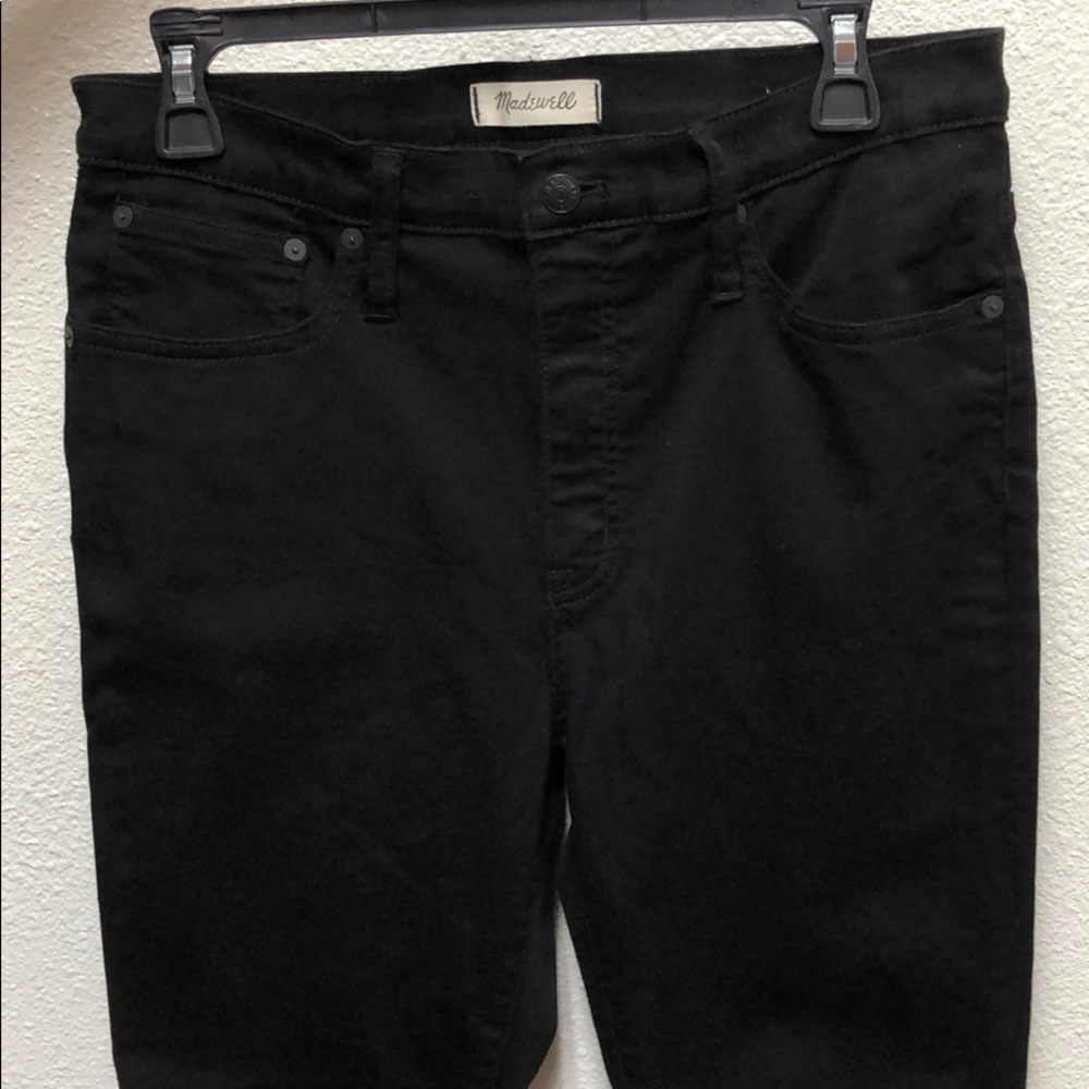 Madewell Cali High Waist Crop Demi Boot Jeans